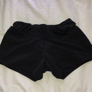 Black Lululemon Running Shorts